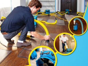 water damage restoration pros